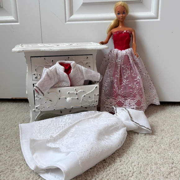 Vintage Y2K handmade barbie clothes Set of 3 - Picture 1 of 8